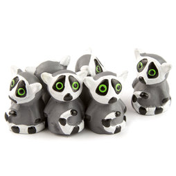 LIV-89, Lemuren, sterke koelkastmagneten, set van 6