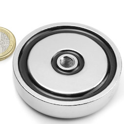 ITN-60, Potmagneet met inwendig schroefdraad M8, Ø 60 mm