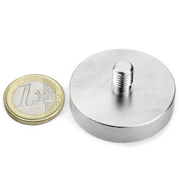 Potmagneet met draadstift