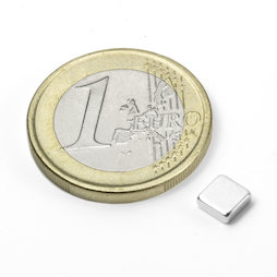 Blokmagneet 5 x 5 x 2 mm