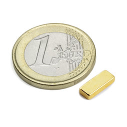 Blokmagneet 10 x 4 x 2 mm