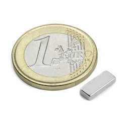 Blokmagneet 10 x 4 x 2 mm