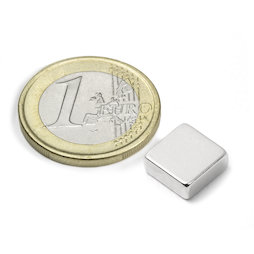 Blokmagneet 10 x 10 x 4 mm