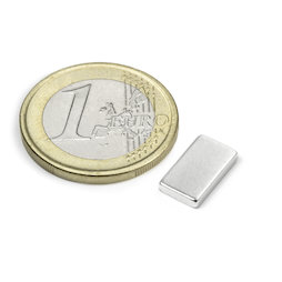 Blokmagneet 12 x 7 x 2 mm