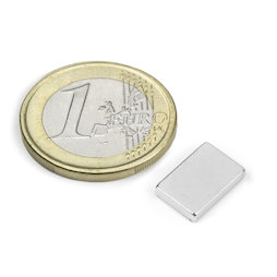 Blokmagneet 12 x 8 x 2 mm