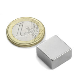 Blokmagneet 15 x 15 x 8 mm