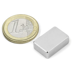 Blokmagneet 19,05 x 12,7 x 6,35 mm