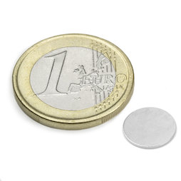 Schijfmagneet Ø 10 mm, hoogte 0,6 mm