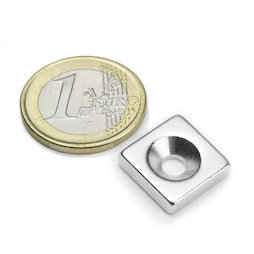 Blokmagneet 15 x 15 x 4 mm