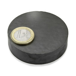 Schijfmagneet Ø 60 mm, hoogte 15 mm