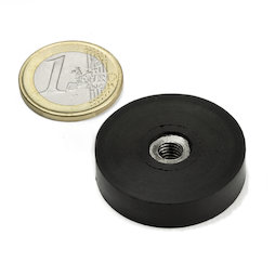 potmagneet met rubber coating