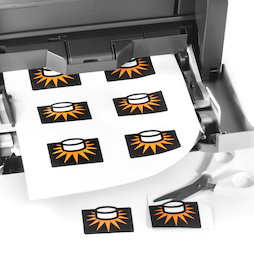 MIP-A4-01, Magneetpapier glanzend, om te bedrukken, A4-formaat, set van 10