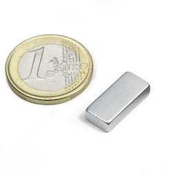 Blokmagneet 18 x 8 x 4 mm