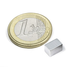 Blokmagneet 8 x 5 x 5 mm