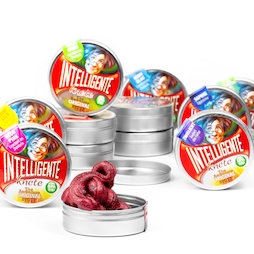M-PUTTY-MINI, Intelligent putty 'Mini', in kleine blikjes, verschillende kleuren, niet magnetisch!