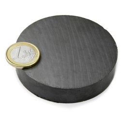 Schijfmagneet Ø 70 mm, hoogte 15 mm