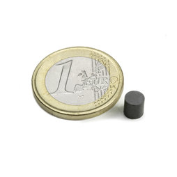 Schijfmagneet Ø 5 mm, hoogte 5 mm