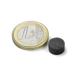 Schijfmagneet Ø 10 mm, hoogte 5 mm