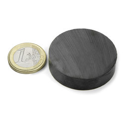 Schijfmagneet Ø 40 mm, hoogte 10 mm