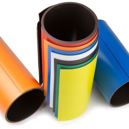 MT-150, Gekleurd magneetband 150 mm, om zelf te beschrijven en op maat te knippen, rollen à 1 m